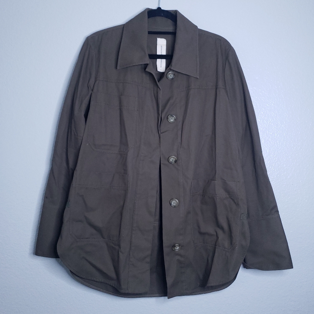 Lee Mathews Workroom Shacket Size 6